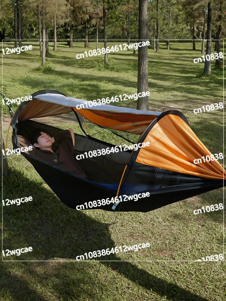 Outdoor mosquito nets have dual outdoor camping functions of sun protection, shading, and anti rollover