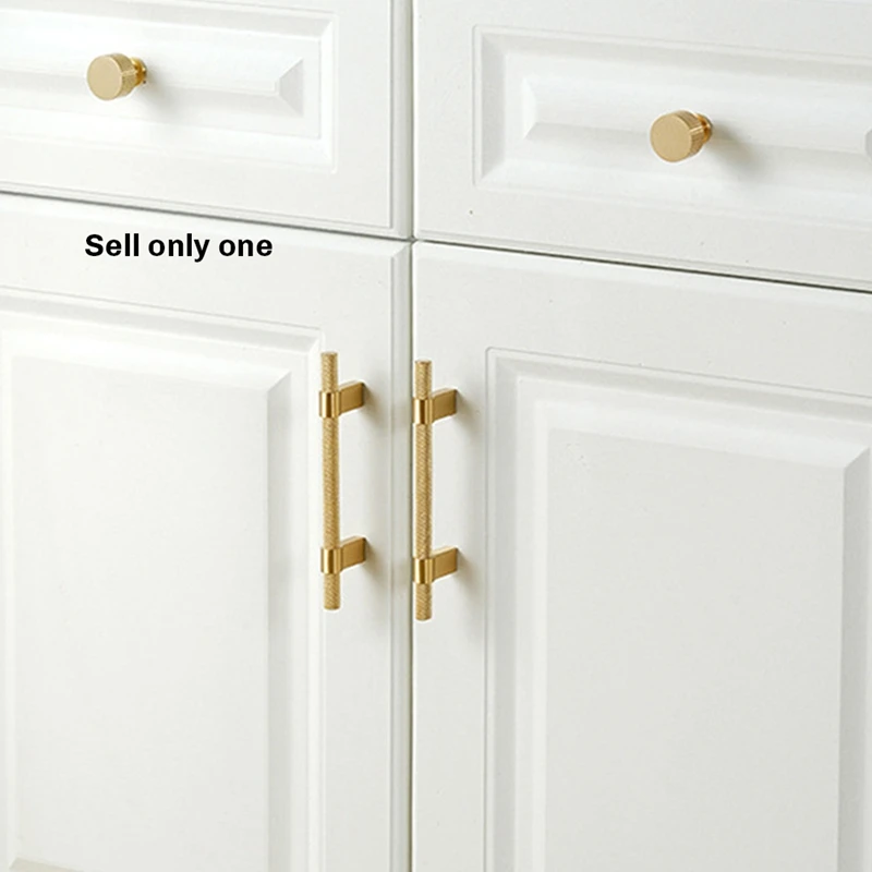 Шкафчик Т-образный с накатанной головкой из твердой латуни, удлиненная длина 188 мм, Кухонная техника, посудомоечные машины, холодильники, тянуть