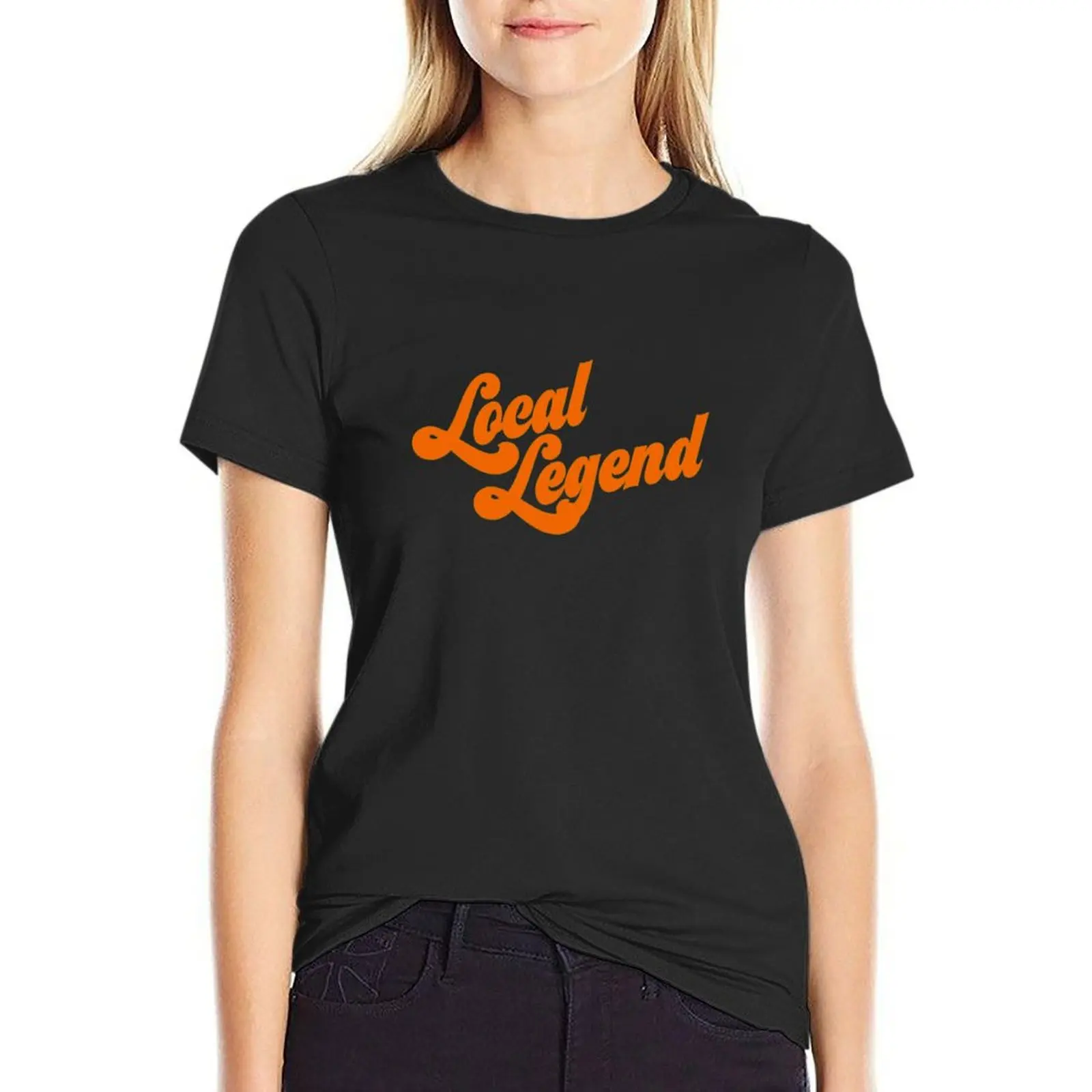 Local Legend T-Shirt lady clothes korean fashion heavyweights t-shirts for Women cotton