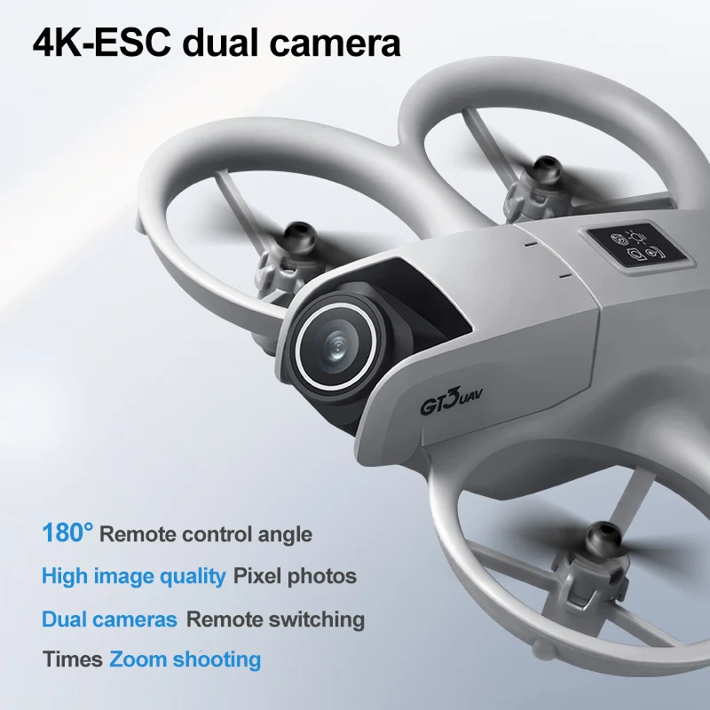 GT3 طائرة بدون طيار FPV RC 8K 5G GPS المهنية HD التصوير الجوي طائرات التحكم عن بعد HD كاميرا مزدوجة كوادكوبتر لعبة طائرات بدون طيار هدية جديدة