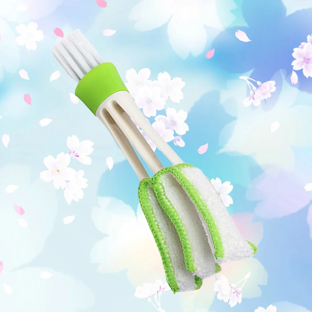 

Mini Double Ended Cleaning Brush Top-Class Nylon for Car Air Vent Air Conditioner Keyboard Blinds Dust Cleaner Duster