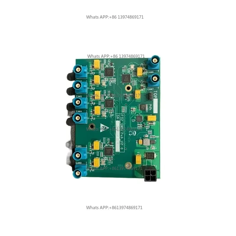 GMSL2 8-Way Expansion Board Compatible with Jetson Orin AGX Kit Industrial Development Accessory for Vision Processing