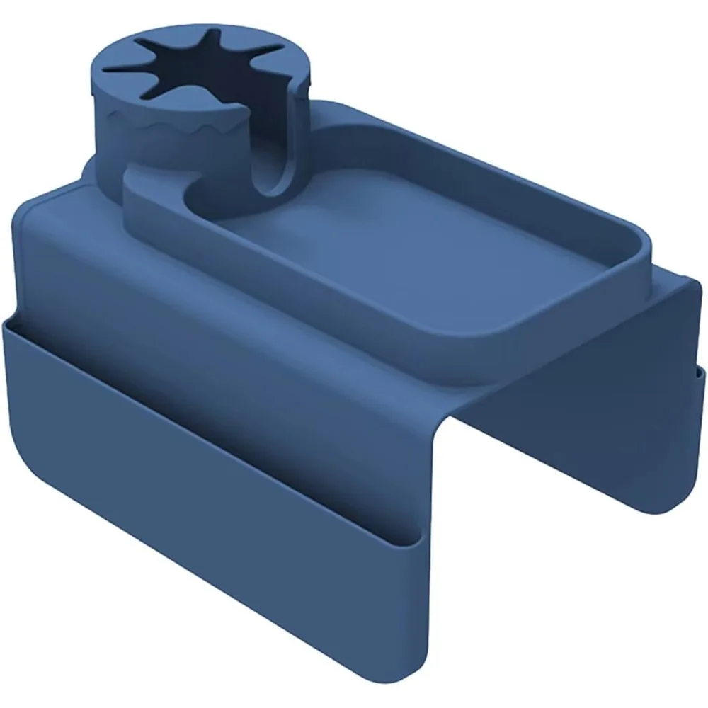 Silicone Coaster Sofa Cup Holder Tray Sofa Armrest Storage Box with Accessories Side Pocket for Remote Control and Beverage