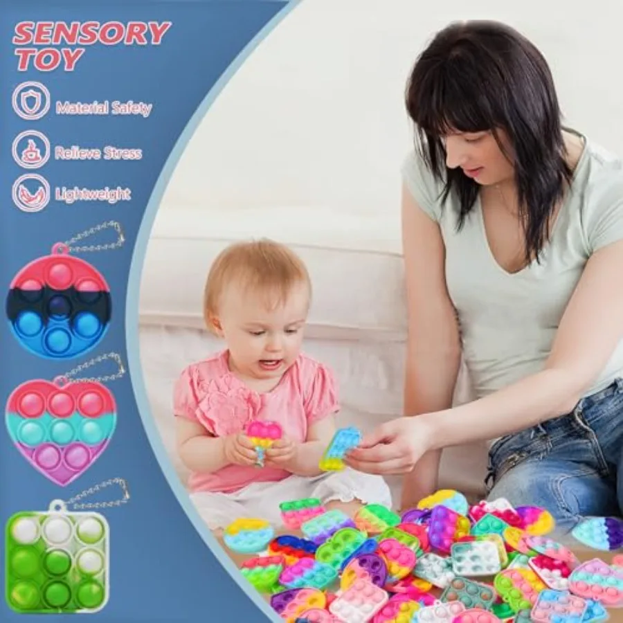 Quality Assurance 57PCS Party Favors for,Fidget Toys Bulk Its Birthday Party Favors for Toddlers Adult, Small Classroom Prizes - view 3