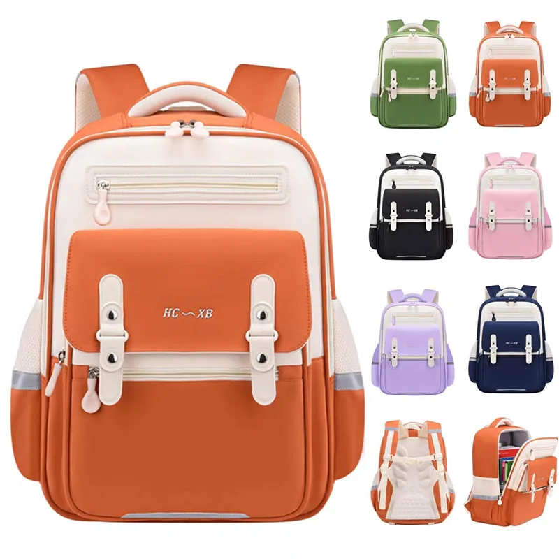 New High Capacity Cloud Backpack With High Quality Boys And Girls Brand Designer Primary School Student Load Reduction Backpack