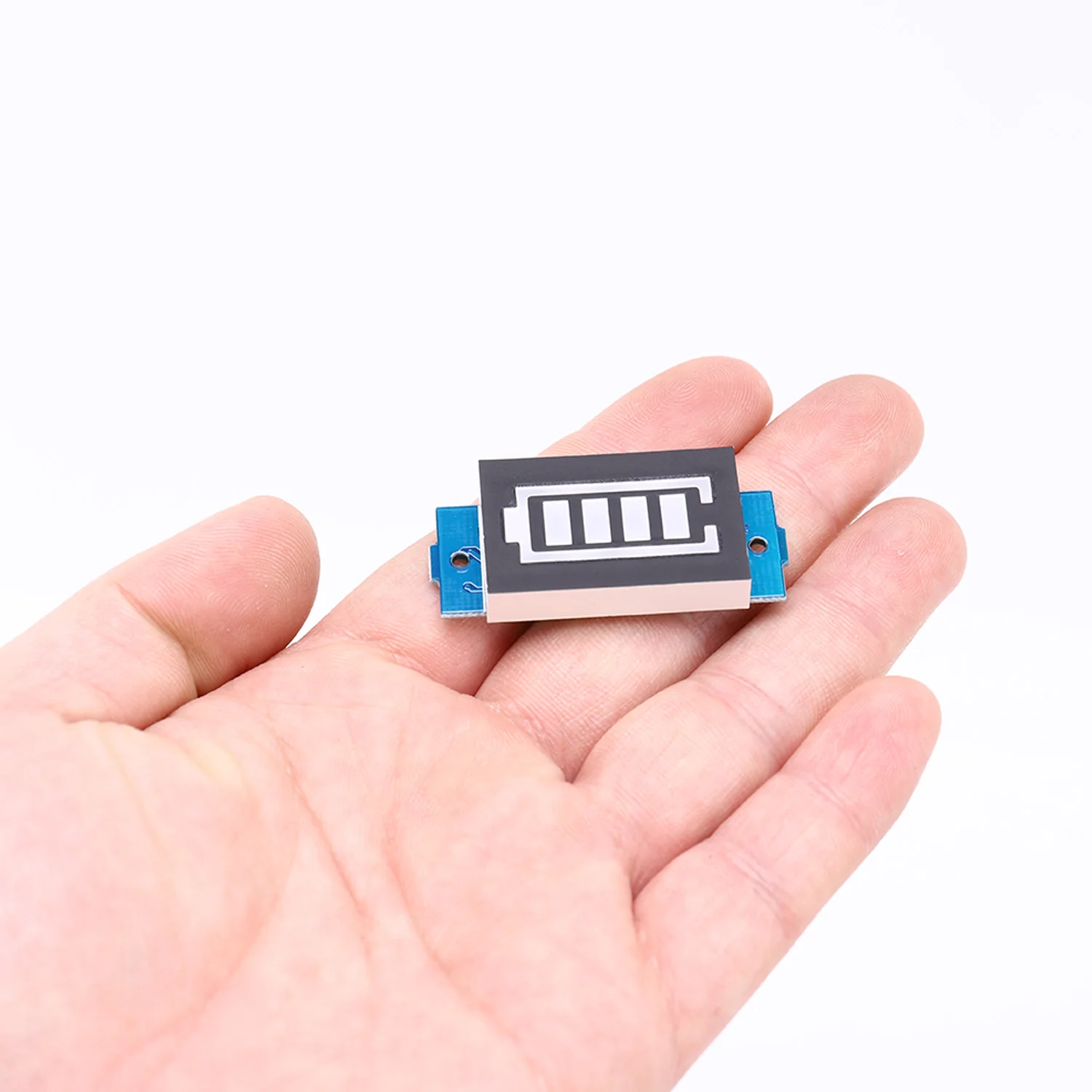 HOT-Lithium Battery Capacity Indicator Module Blue Display Battery Power Tester Li-Po Li-