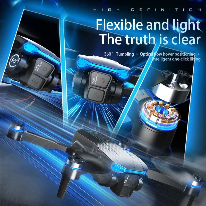 New MX06 Folding Profissional Drone High-Definition Wide Angle Six-axis Gyroscope Helicopter Gifts Low Power Warning For Kid Toy