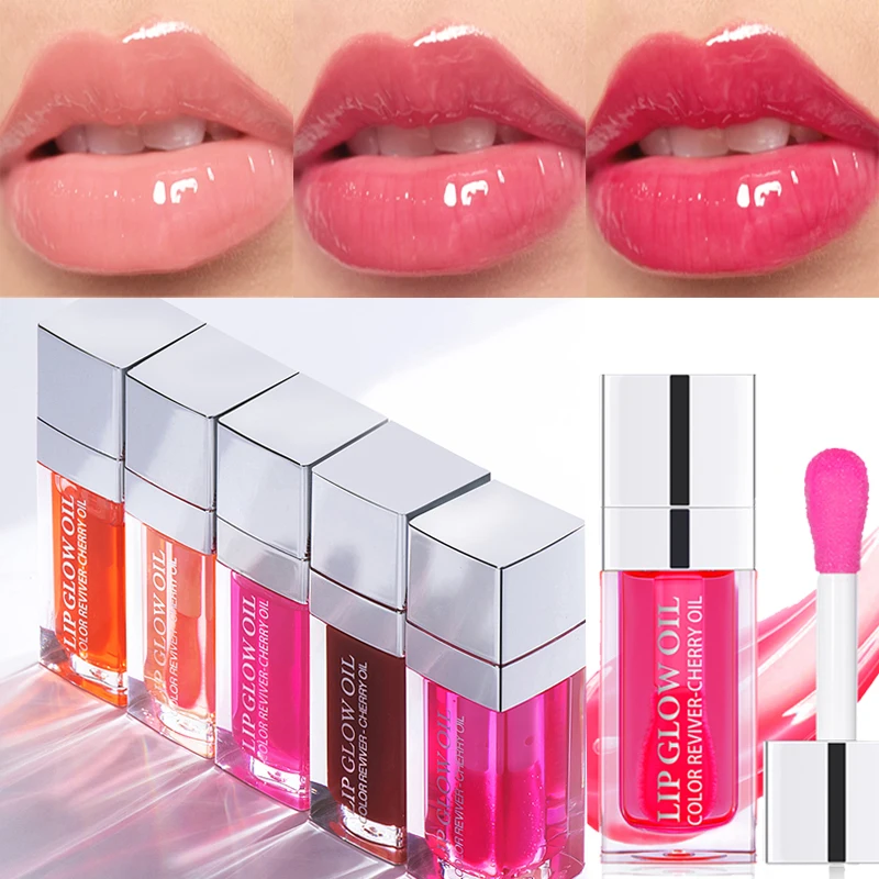 Brillo de labios transparente, Aceite hidratante de gelatina de cristal, no pegajoso, brillo Sexy, esmalte de labios, maquillaje de labios de moda coreana, cuidado de labios, nuevo