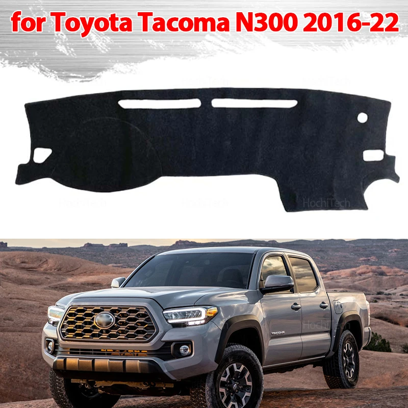 For Toyota Tacoma N300 2016-2022 Dashboard Cover Dash Board Mat Carpet Pad Sunshade Cushion Car Visor Accessories