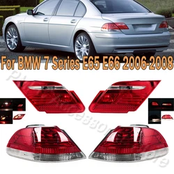 Car Taillight Assembly Brake Light Turn Signal Reversing Fog Lamp For BMW 7 Series E65 E66 2006-2008 63216937516 63216938517