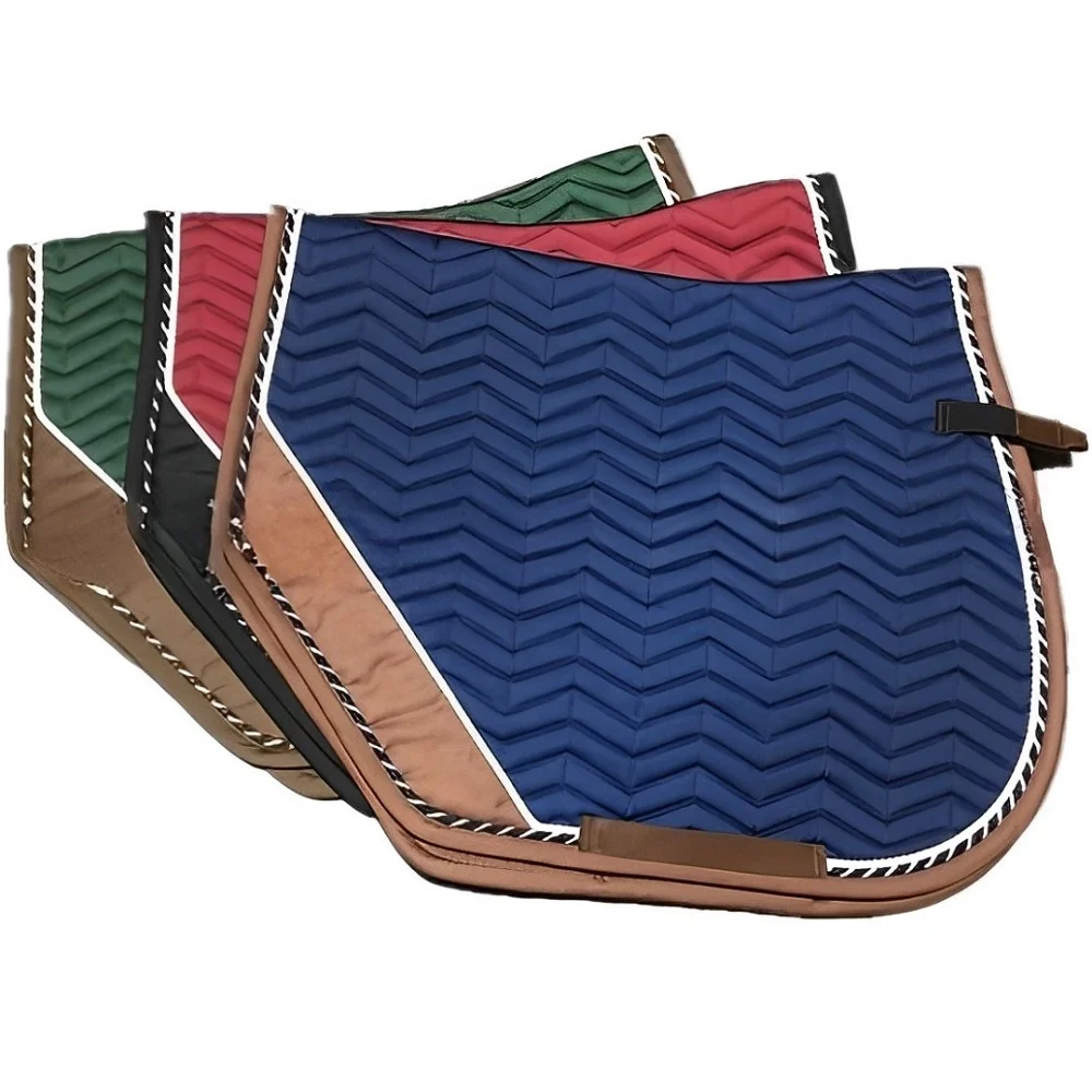 

Бордово-бирюзовая подушка для седла: удобная накладка для верховой езды