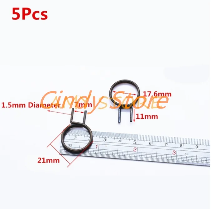 5Pcs Door Handle Springs Internal Door Lever Knob Latch Replacement Coil Torsion Spring for Repairing