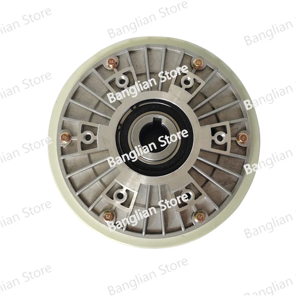 1 5kg Hollow Shaft Magnetic Powder Clutch Winding Brake for Tension Control Bagging Printing Packaging Dyeing Machine