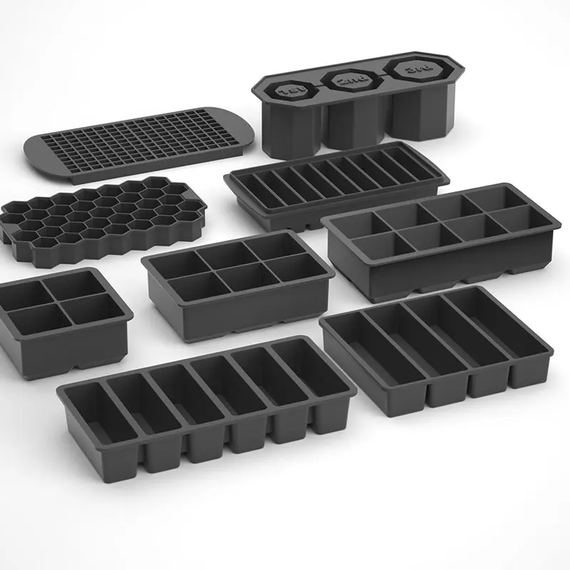 

4/6/9Grid Ice Ball Maker Silicone Ice Cube Mold Tray DIY Freeze Ice Maker Kitchen Barware Tools Perfect for Freezer Cocktail