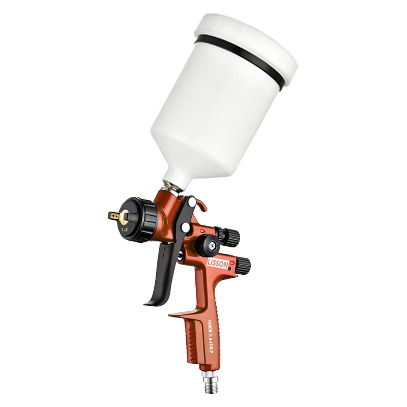 

LVMP H-888B Professional Auto Spray Gun For Car Painting High-Performance Pneumatic Feed Type Pressure
