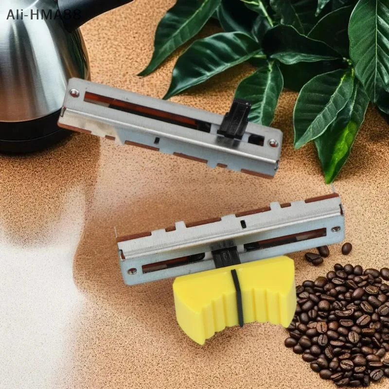 1 قطعة 45 مللي متر B10K 30 السكتة الدماغية أحادية خلاط ترويسة مقبض طول 10 مللي متر 3 أقدام مستقيم الشريحة دفع سحب الجهد