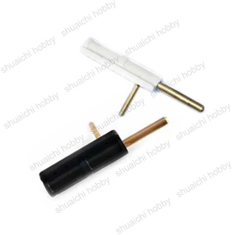 Trava de mola para aeronaves modelo, dossel, tampa de captura, parafuso fixo, furos para asa fixa RC, acessórios de avião, 48x13mm, 5pcs