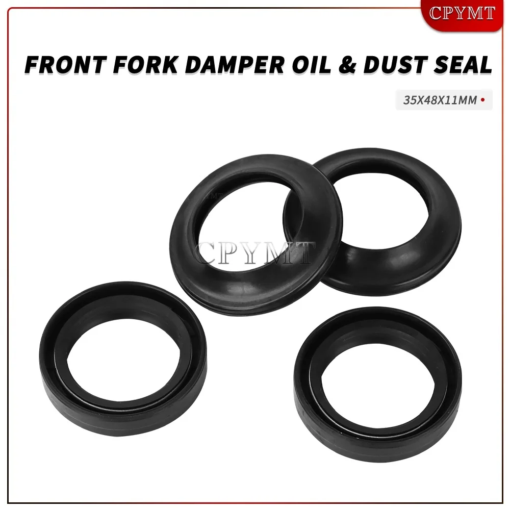35x48x11MM 35 48 11 Motorcycle Front Fork Damper Oil Seal Dust Cover Fit For XS400 XJ500 SR500 XS500 XS650 XS750 XS400 XJ500