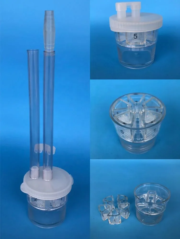 Trap for Endoscopic Polyp Suction Examination Disposable 5 Chambers