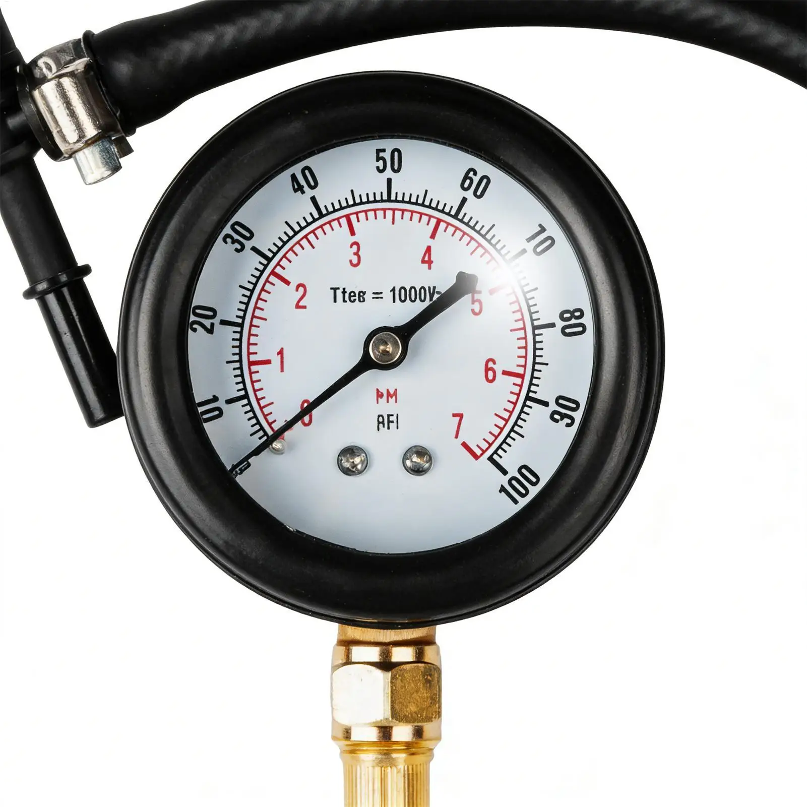 Engine Cylinder Compressions Tester Kit 0-100PSI Pressure Gauge Check Test Tool Automotive Repairing Tool