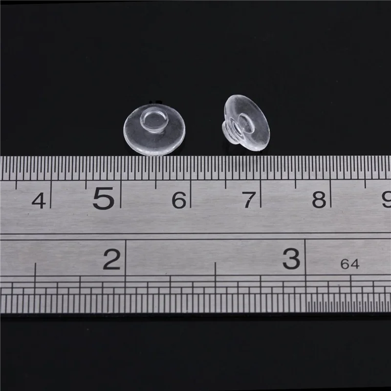 ASDS-75 زوجًا من وسادات أنف النظارات المصنوعة من السيليكون مقاس 9 مم