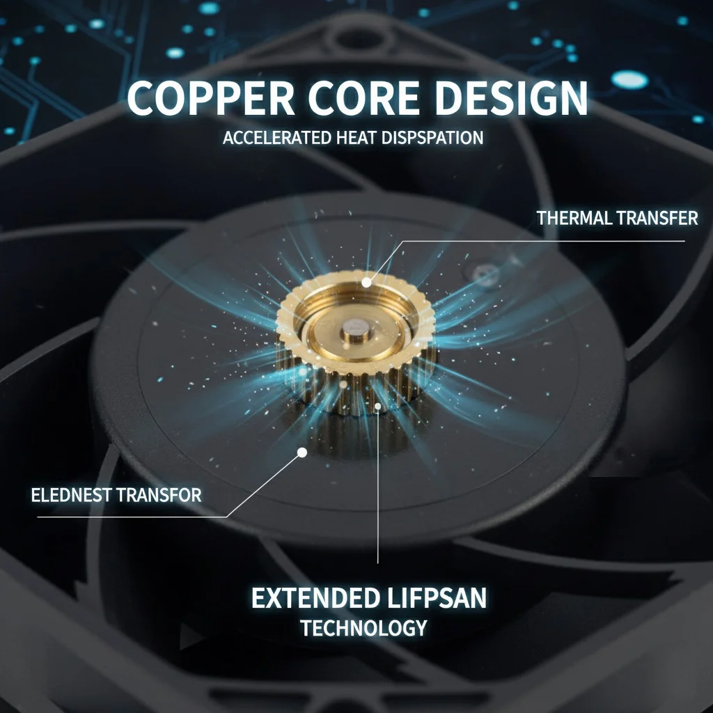 SXDOOL 60x60x38mm DC 12V 1.70A Alta Velocidade 11000RPM 69.2CFM 4 Fios PWM Ventilador de resfriamento industrial com rolamento de esferas duplo