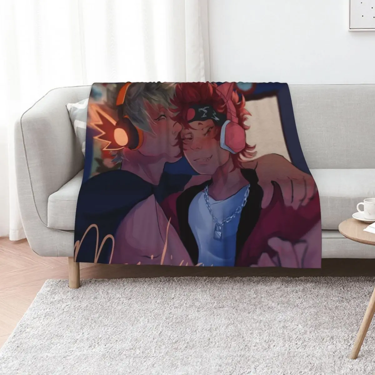 streamers _ kiribaku Throw Blanket Hair Camping Quilt decorative Blankets For Baby Sofa Quilt Blankets