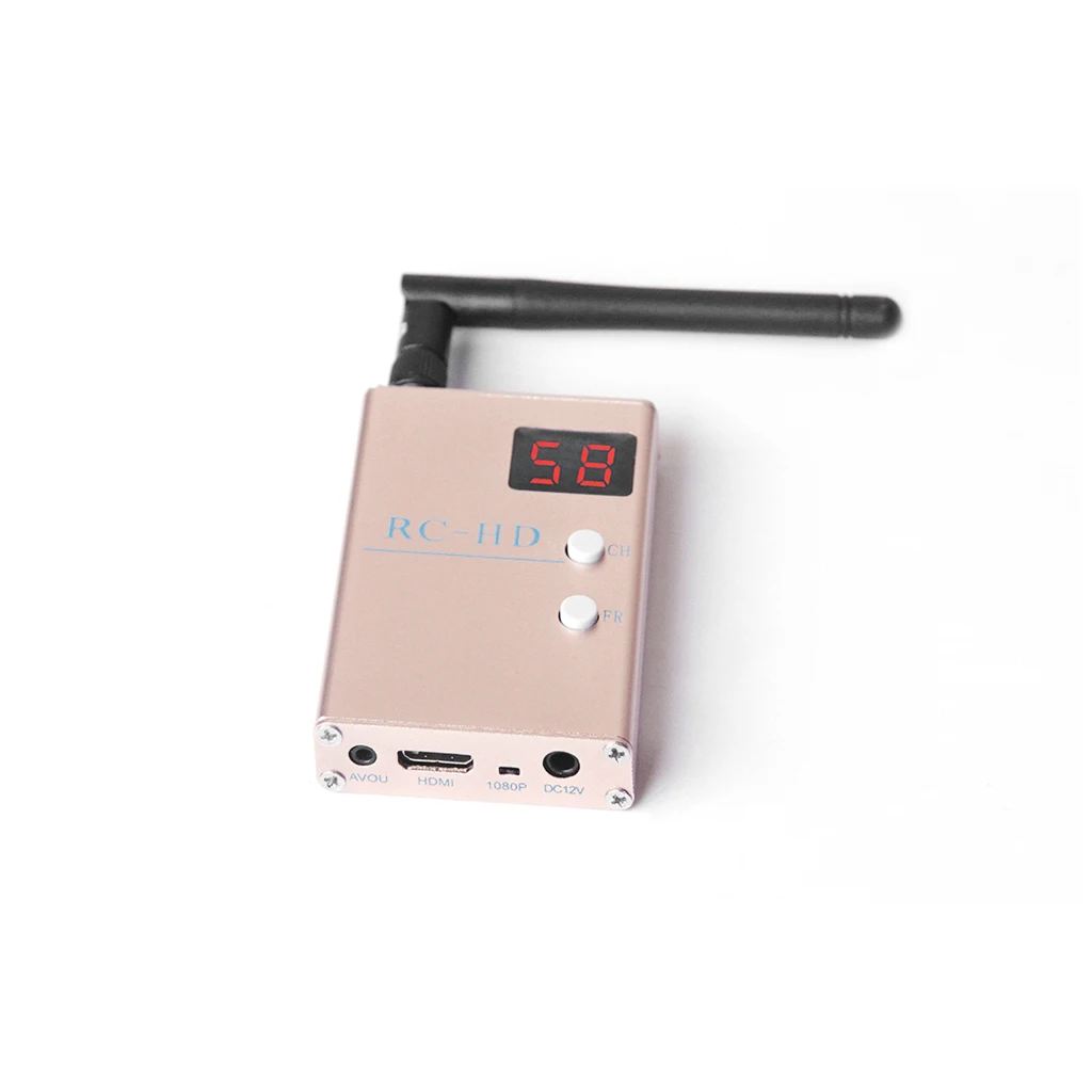 RD40 5,8G 40CH / RC-HD 48CH HDMI-Kompatibel Wireless Audio Video Diversity Empfänger Dual Antenne Hohe Empfindlichkeit FPV Drone – Detail 13
