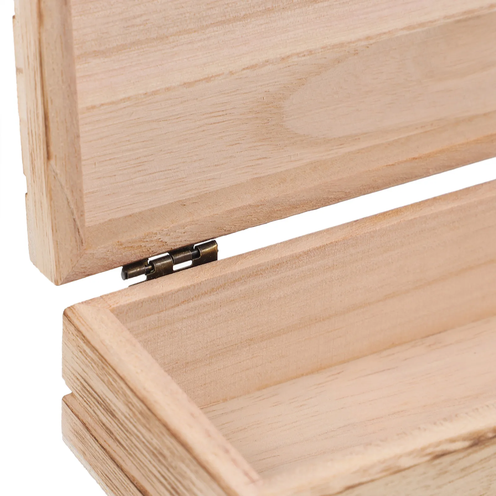 

Wooden Storage Box Jewelry ganizer Case Bamboo Craft Container Keepsakes Holder Wooden Box Lidded Eyeglasses Case Retro Style