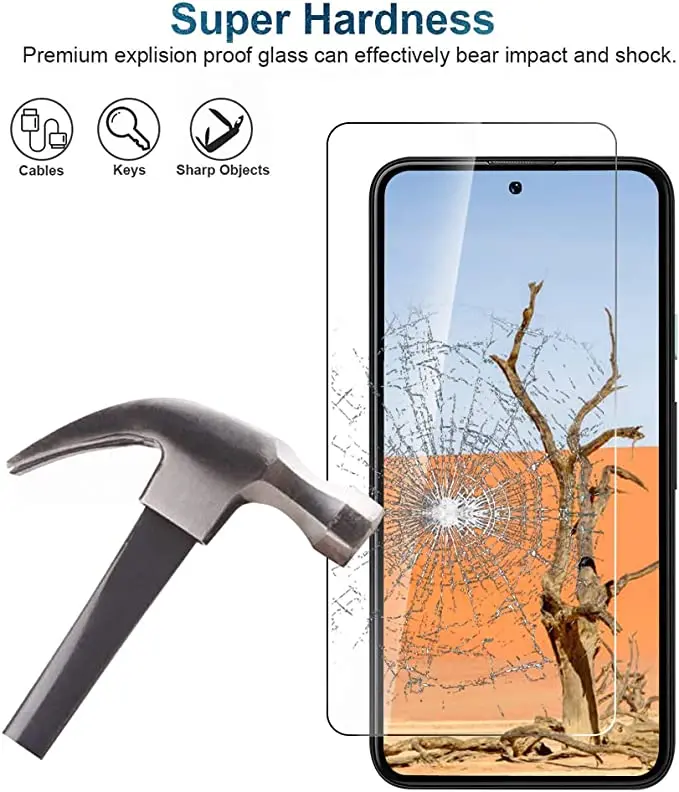 Verre de protection pour Google Pixel 3 5 3A 6, protecteur d'écran à couverture complète pour Pixel snap7 4 XL 4A 5A, film en verre guatémaltèque