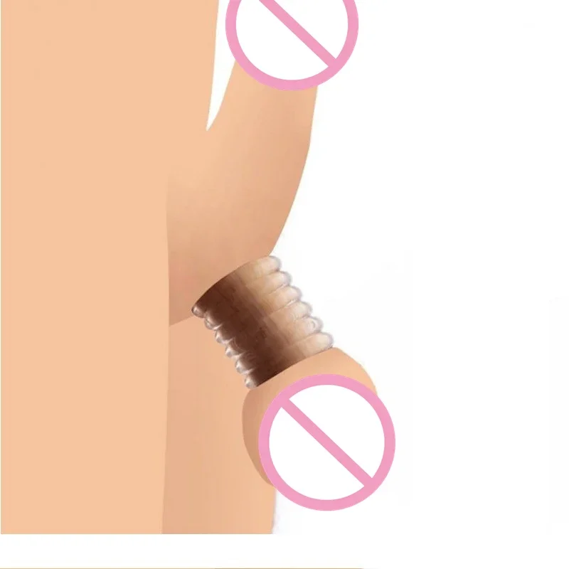 Männlich 6 stücke 1 set Silikon Penis Lock Cockring Bondage Erektion verzögerung Ejakulation wieder verwendbare Vergrößerung Ball Trage Sexspielzeug Männer