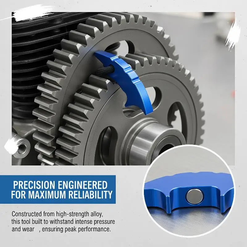 5cm Portable Gear Lock Gear Jammer Tool Anti-Wear Universal Fit for Most ATVs Motorcycles Transmissions for Travel Use