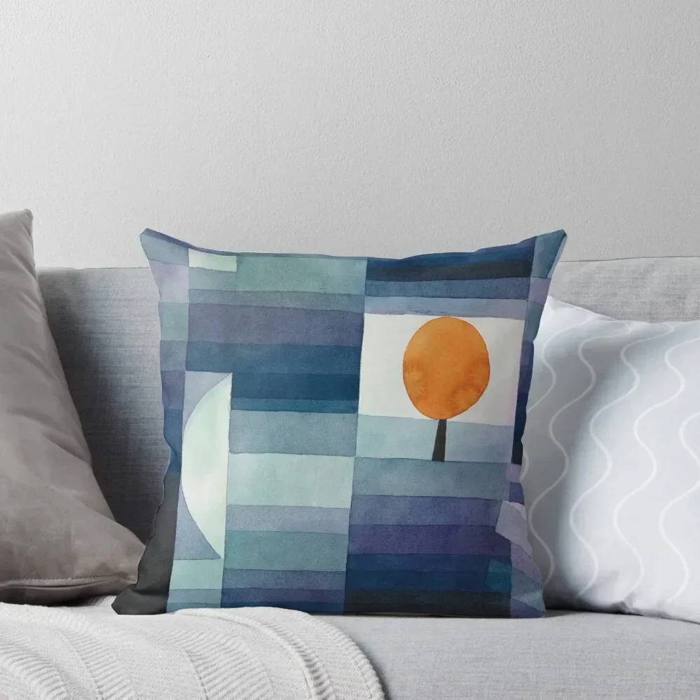 Paul Klee Harbinger of Autumn 1922 Throw Pillow Decorative Cushion Custom Cushion Photo pillow