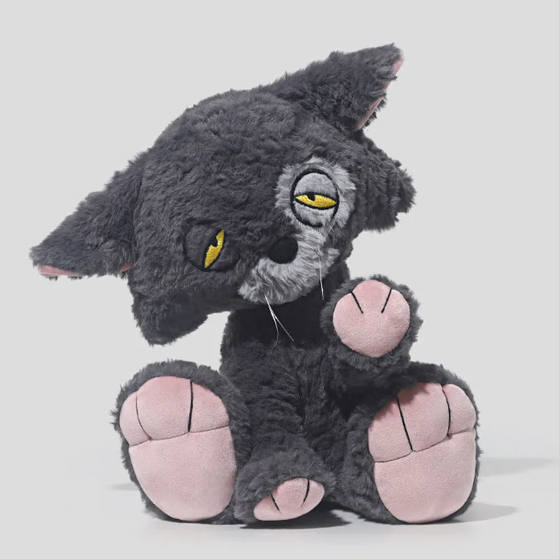 Drowsy Stinky Cat Sleepy Kitten Family Pet Funny Plush Toy Stuffed Doll Cartoon Animal Boy Girl Friend Birthday Christmas Gift