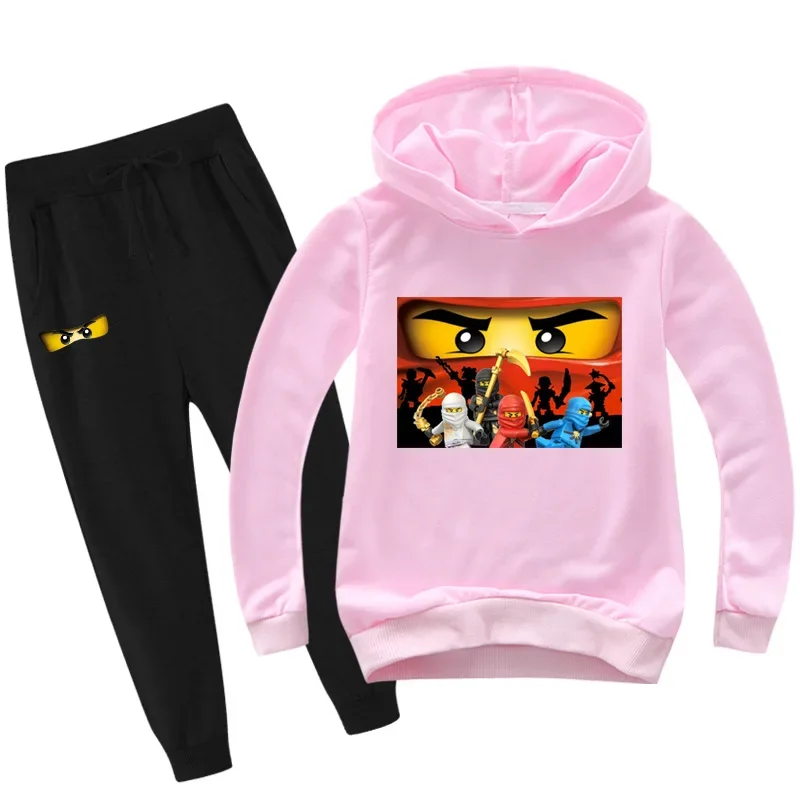 Kids Clothes Baby Boys 2-13 years Spring Autumn Children Clothing Sets Hoodies Pants 2 Pcs Set Tracksuit Anime Outwear Coat