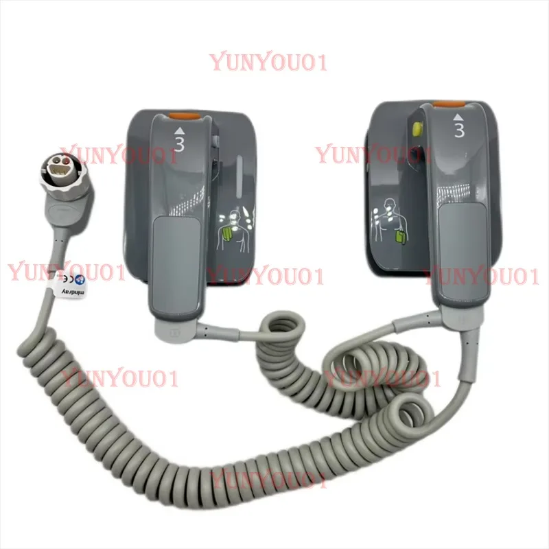 MR6601 0651-30-77001 Original Mindray Defibrillator External Paddles with Cables