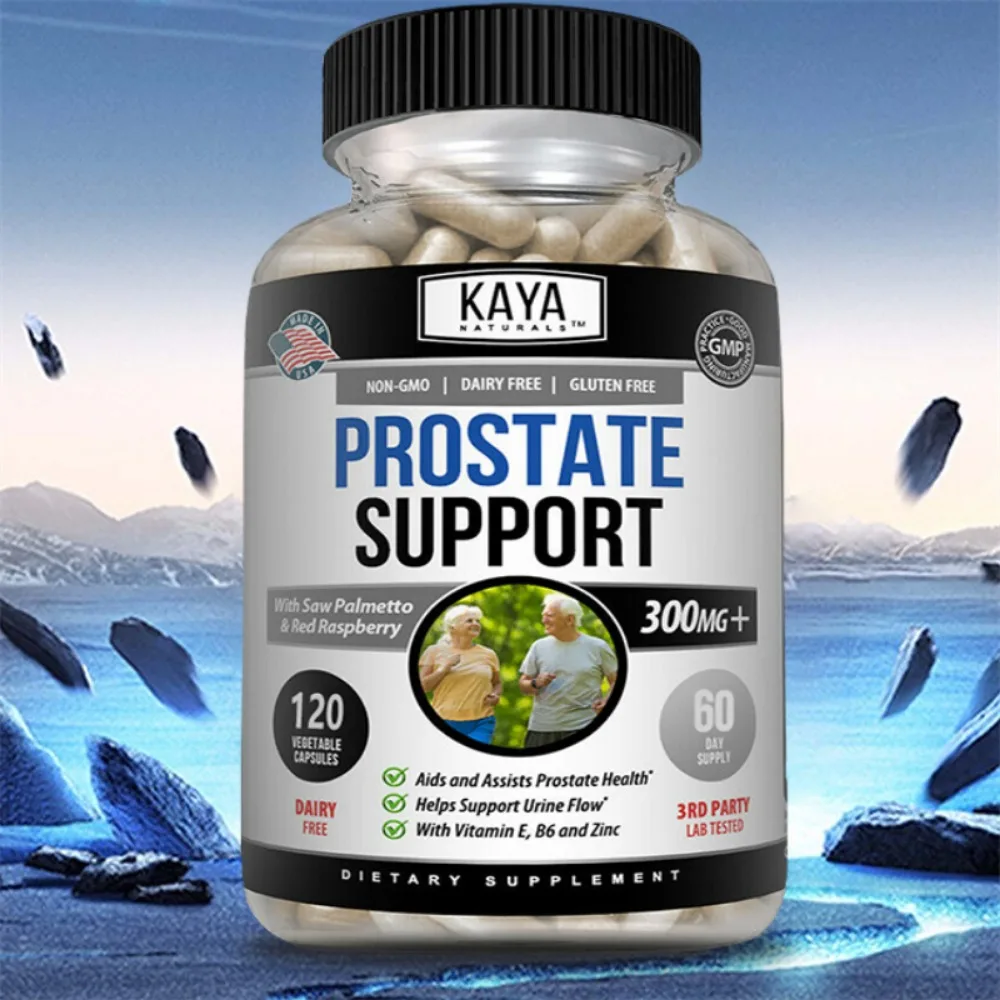 Prostate Health - Contains Saw Palmetto, Supports Male Prostate and Urinary Tract Health, Bladder Control, Antioxidant