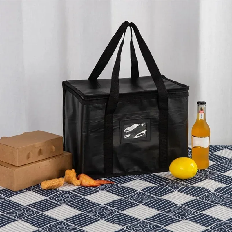 16/28/50/70L Large Capacity Insulated Cooler Tote Bag Thick Aluminum Foil for Beach Picnic Outdoor Travel Portable Holds Food