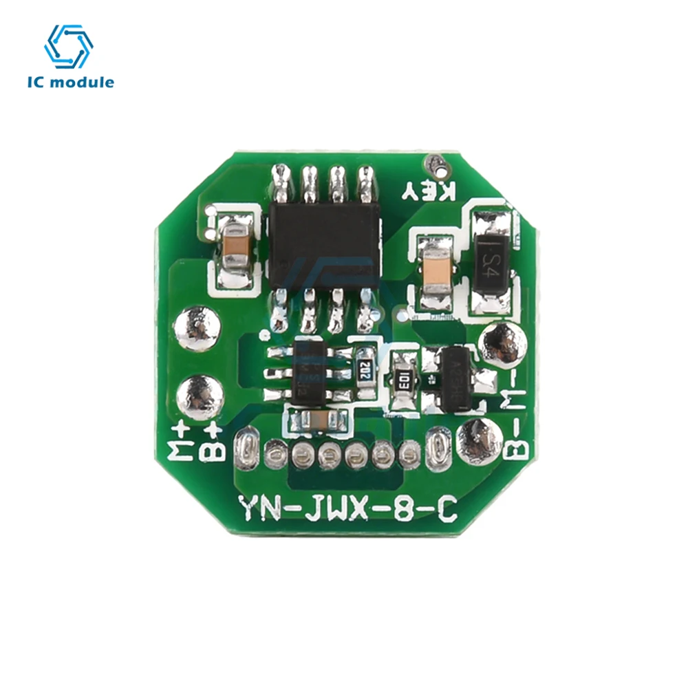 Flashlight Driver Board Circuit Board DIY Accessories Type-c Charging Port Charging and Discharging Integrated Module for 18650