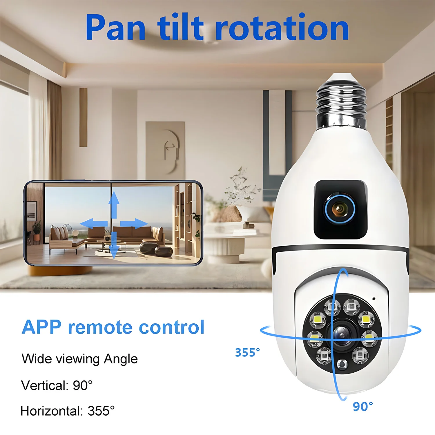 Surveillance PTZ WIFI Camera Dual Lens Dual Screen IP Camera Outdoor 5MP HD Auto Tracking Night Vision Outdoor Security Camera