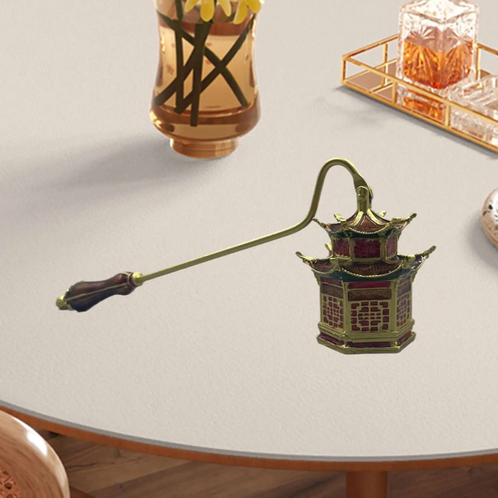 Candle Snuffer Metal Tool Wick Flame Putting Out Farmhouse Decor Elegant Unique Decorative Accessories Gift Candle Extinguisher