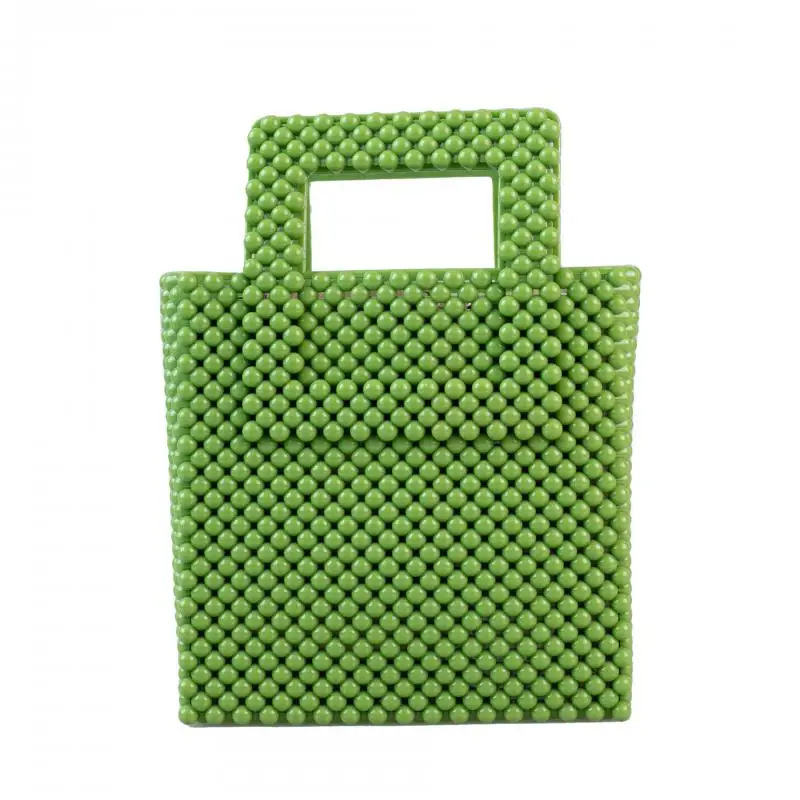 New Fashion Jelly Bags Pvc Weave Handbagsfemale Shoulder Bags Crossbody Bags Durable Dirt Easy Wash Leisure Women Square Bag ﻿