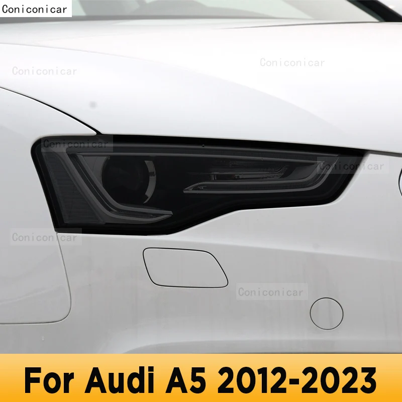 

Для Audi A5 B8 2012-2023 тонировка автомобильной фары Черная защитная пленка защитная крышка задний свет прозрачная наклейка из ТПУ аксессуары