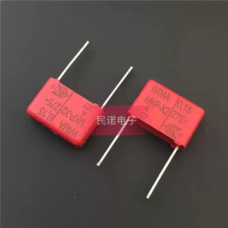 German Weima capacitor WIMA MKP-X2 275V 0.15UF 275VAC154 150NF pin spacing 15mm