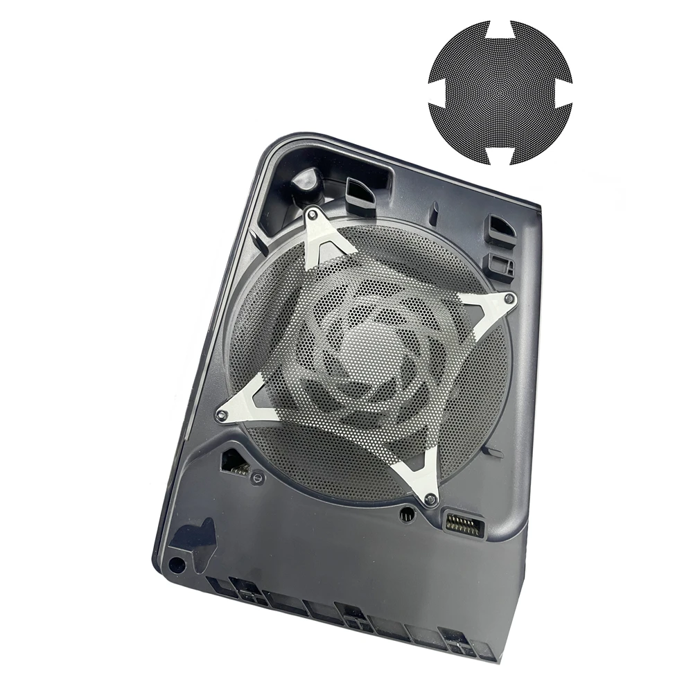 

Round Dust Net 2pcs for PS5 Slim Game Console Cooling Hole Dust Screen Filter Black