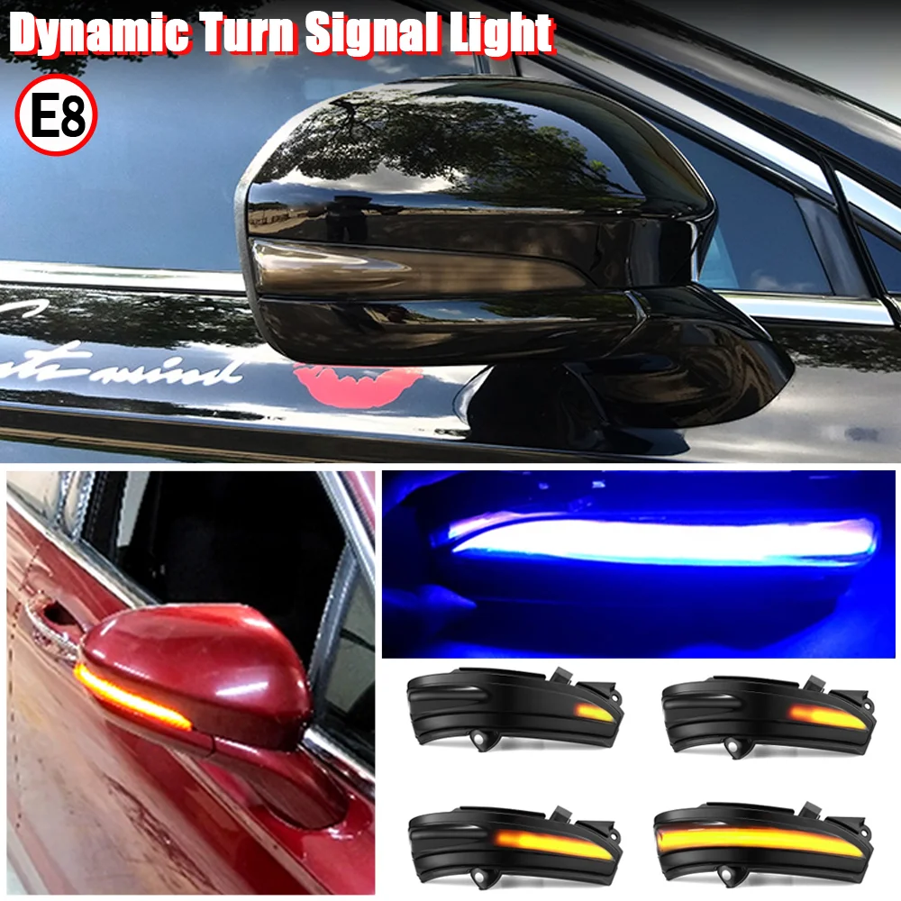 For FORD MONDEO MK5 2014-2019 MK V 5 Dynamic Blinkers LED Car Tuning Side Mirror Light Turn Signal Lamp Repeater Indicator