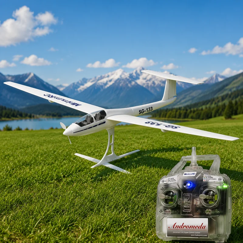MinimumRC New SG-133 glider 820mm wingspan 4-channel ultra-light simulated glider complete with gyroscope