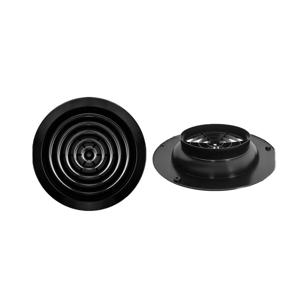 ABS Adjustable Air Vent For Cover for Indoor Ventilation Ducts Bathroom Kitchen Fan Systems Airflow Control Center Disc