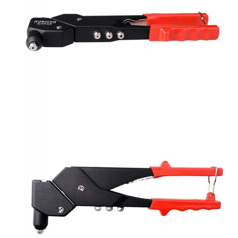 Pistola de rebitagem manual japonesa RUBICON RHR-08 Robin Hood 360 graus