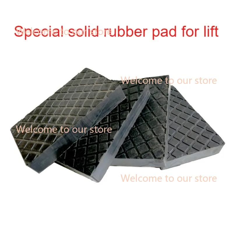 Lift Rubber pad Accessories car lift solid Rubber mat rubber spacer foot pads Wheel alignment 4pcs